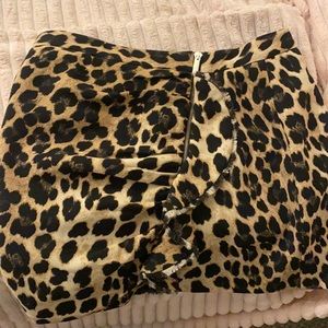 Zara cheetah skirt 💗